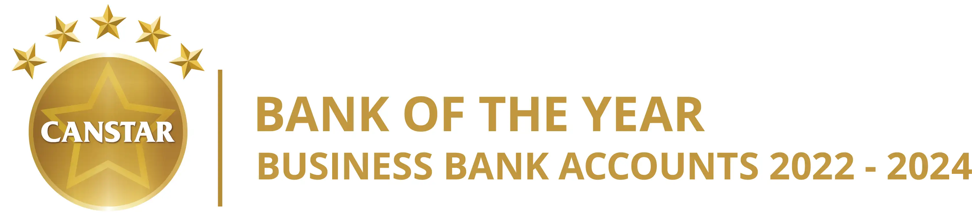 Canstar Bank of The Year - Business Bank Accounts 2022-2024