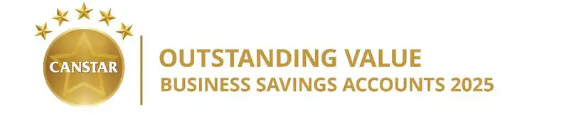 Canstar Award for Outstanding Value Savings Accounts 2025
