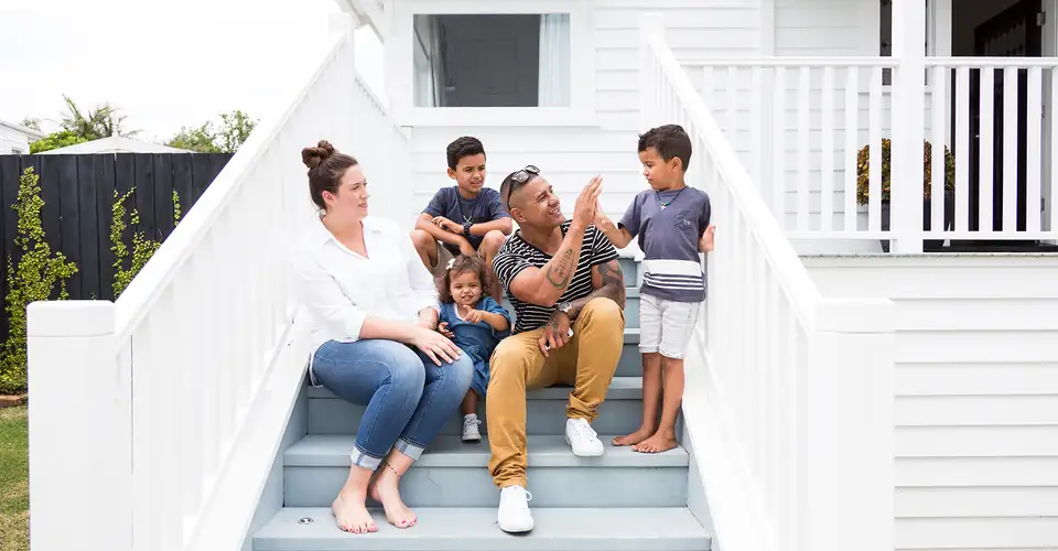 Family of five