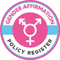 Gender Affirmation Policy Register logo