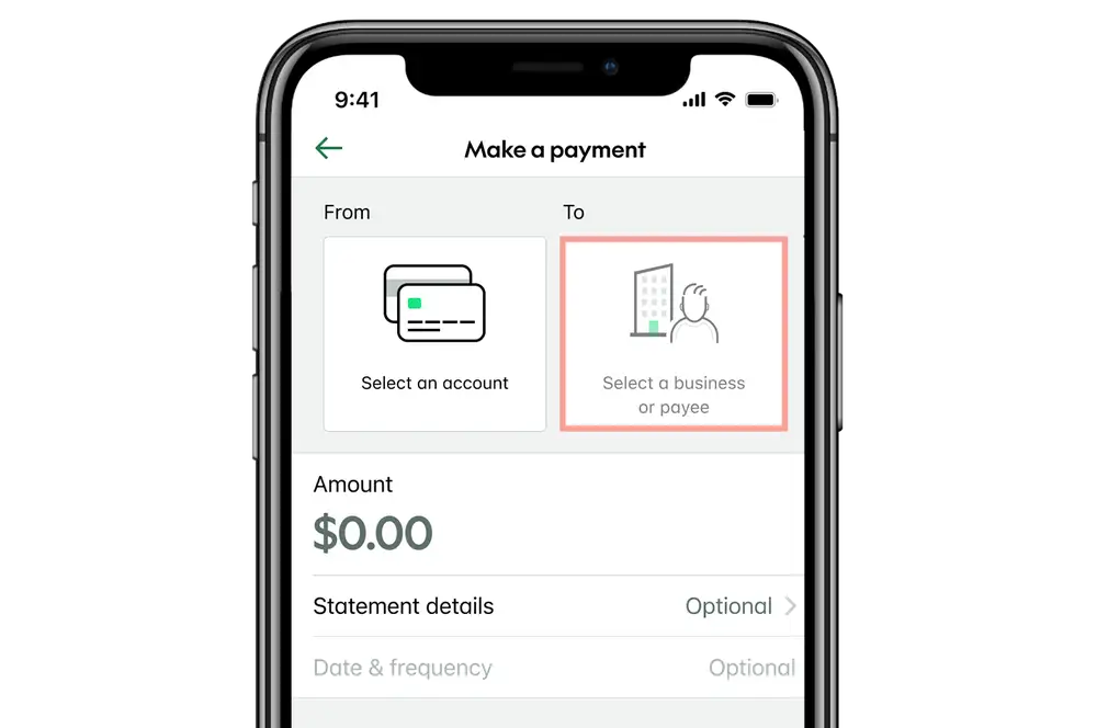 KB App payments to