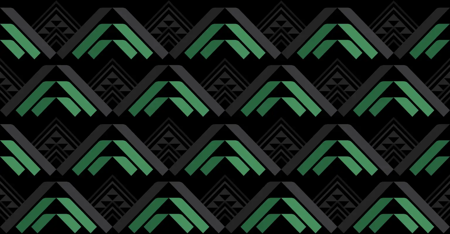 Tohu pattern artwork green