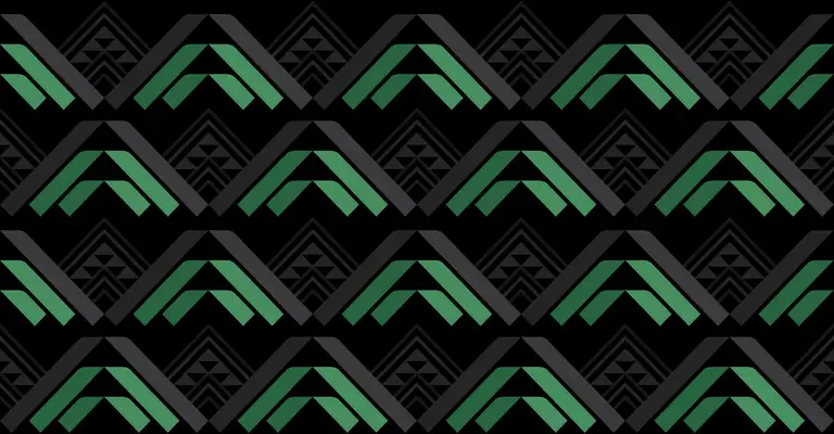 Tohu pattern artwork green