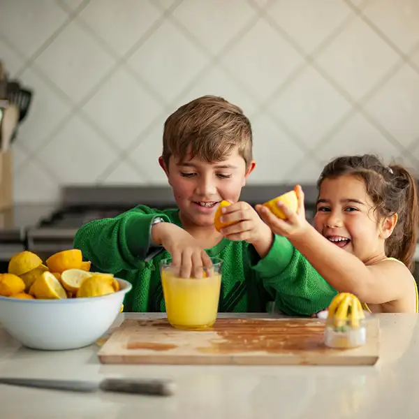 Kids kitchen bench