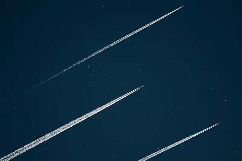 Image of rockets in the sky