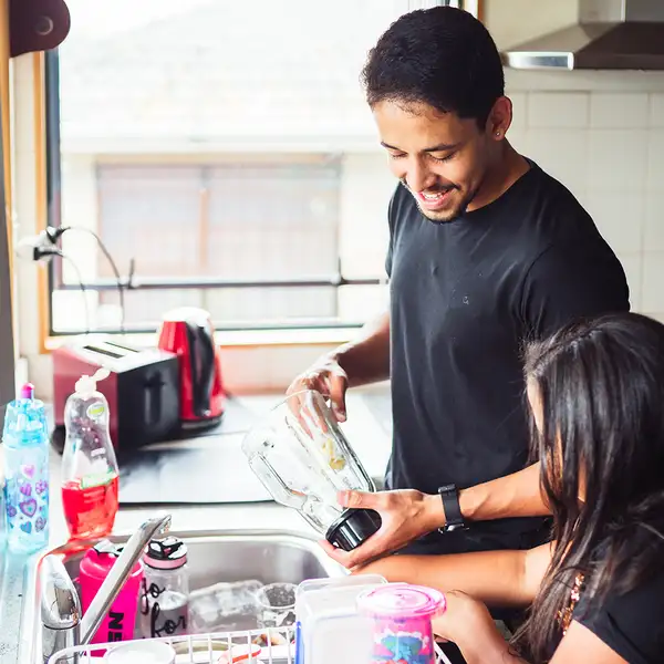 Washing up