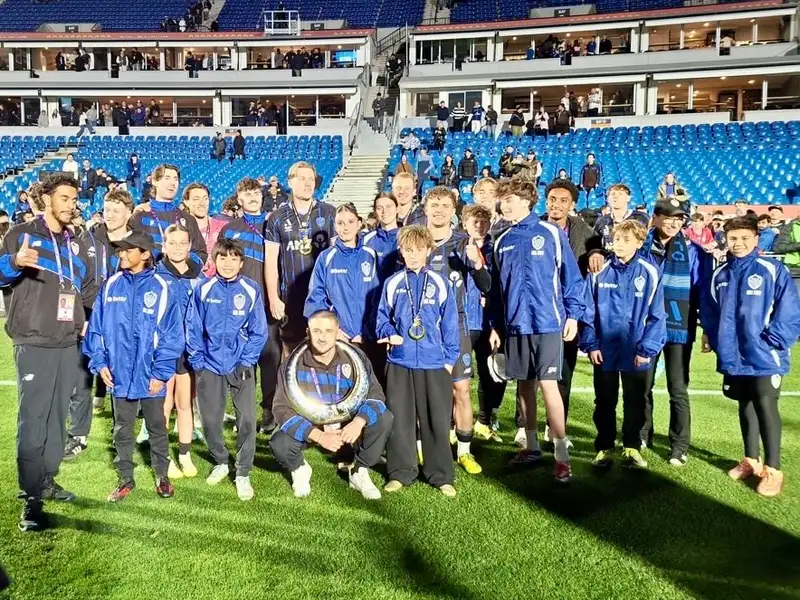 Auckland Football Cup sports team photo
